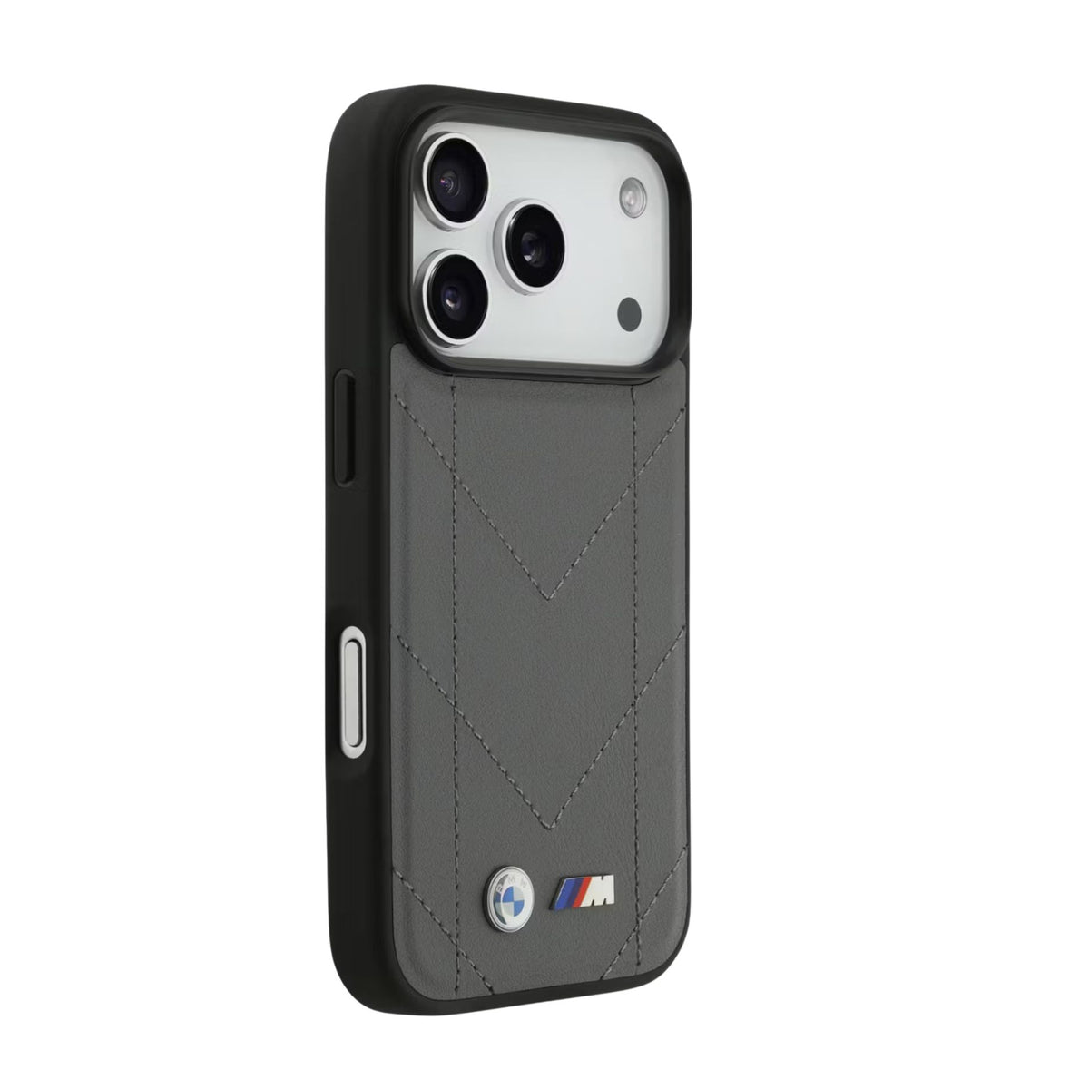 BMW M MagSafe Perforated Stripes Leather Case for iPhone 17 / 18 Series