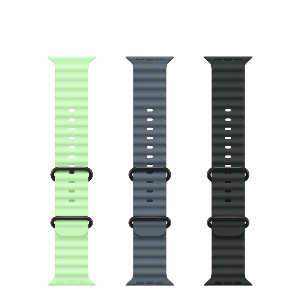 Apple Watch Ultra 3 — Natural Titanium + Ocean Band