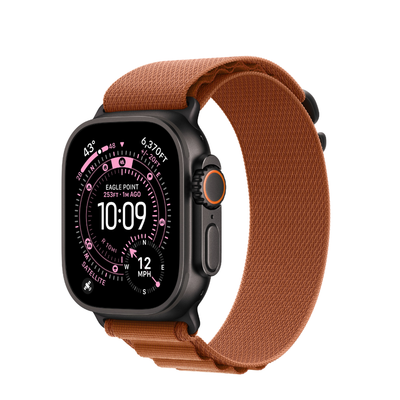 Apple Watch Ultra 3 — Black Titanium + Alpine Loop