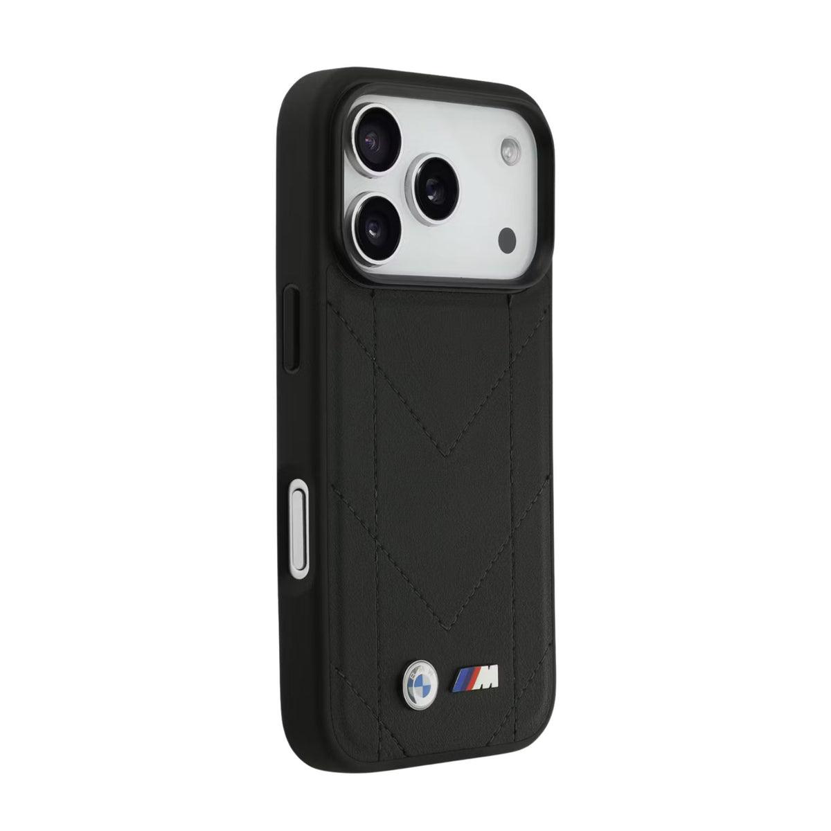 BMW M MagSafe Perforated Stripes Leather Case for iPhone 17 / 18 Series