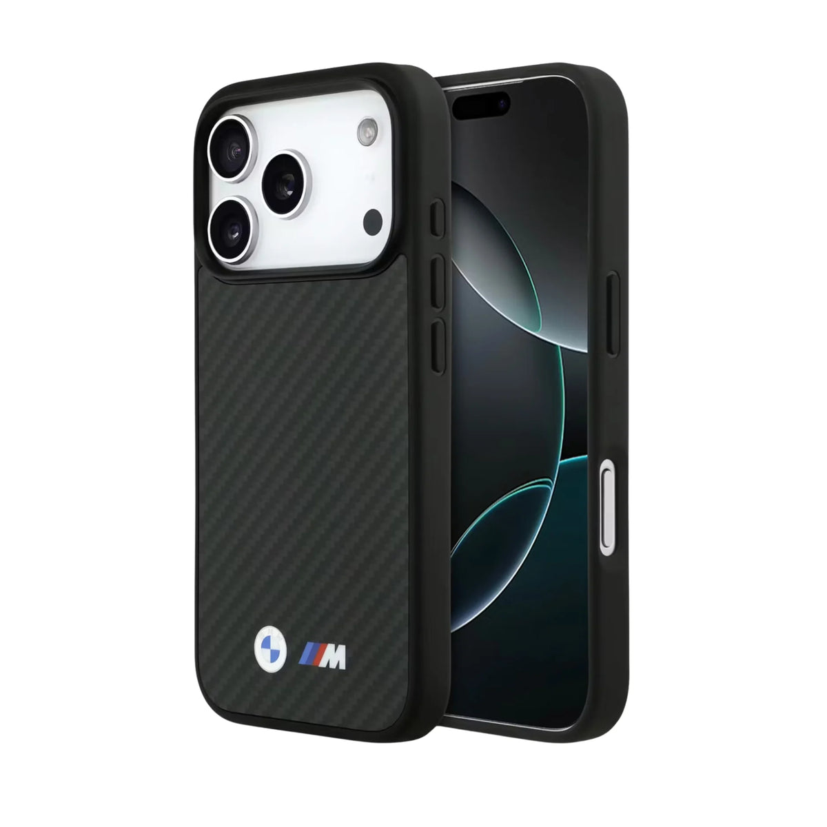 BMW M MagSafe Perforated Stripes Leather Case for iPhone 17 / 18 Series