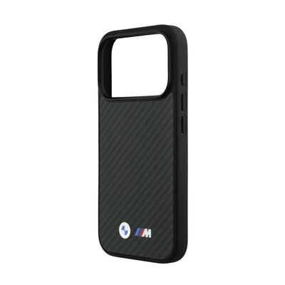BMW M MagSafe Perforated Stripes Leather Case for iPhone 17 / 18 Series