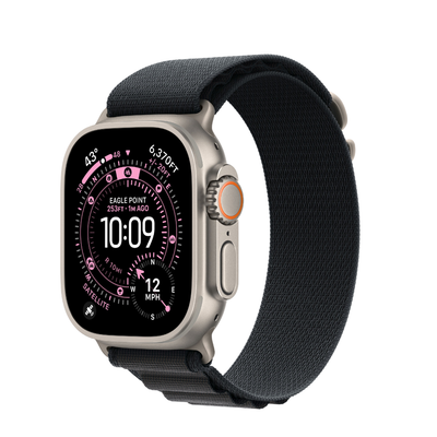 Apple Watch Ultra 3 — Natural Titanium + Alpine Loop