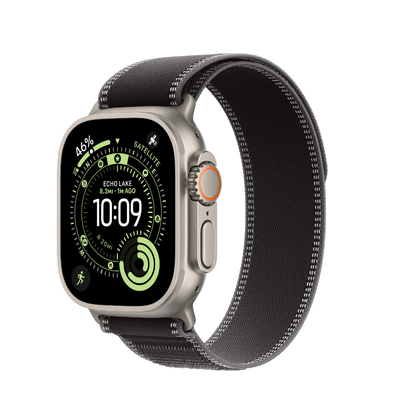 Apple Watch Ultra 3 — Natural Titanium + Trail Loop
