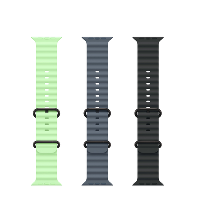 Apple Watch Ultra 3 — Natural Titanium + Ocean Band